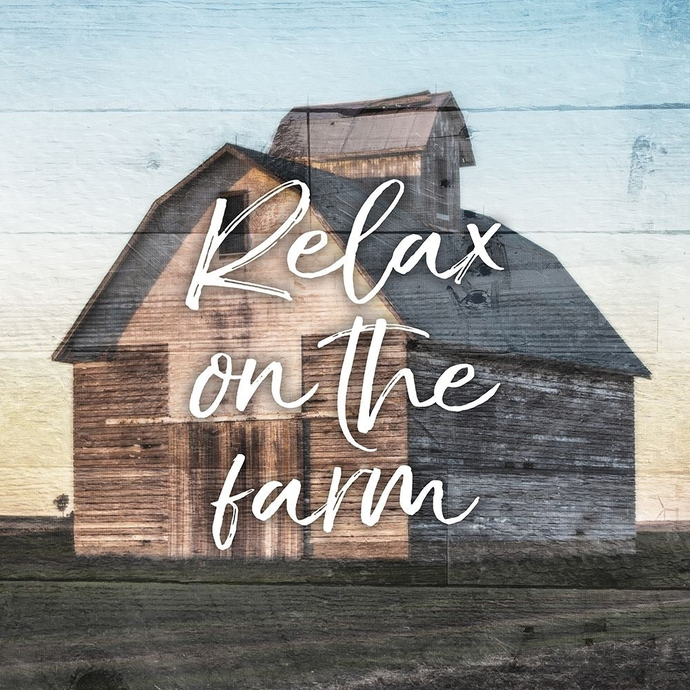 Relax On The Farm Poster Print by Mlli Villa-VARPDXMVSQ370A Image 1