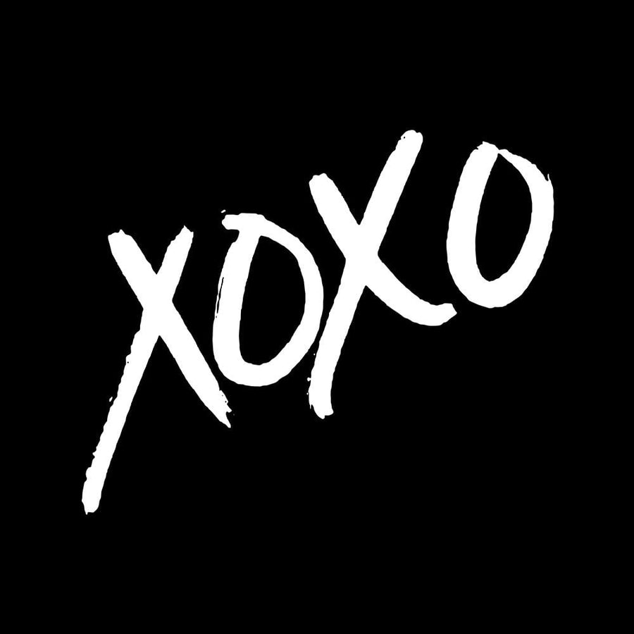 Xoxo Black Poster Print by Mlli Villa-VARPDXMVSQ377A Image 1