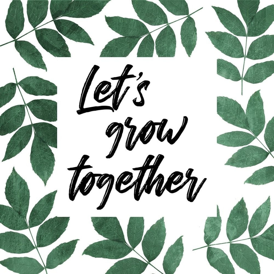 Let Grow Together Poster Print by Mlli Villa-VARPDXMVSQ423A Image 1