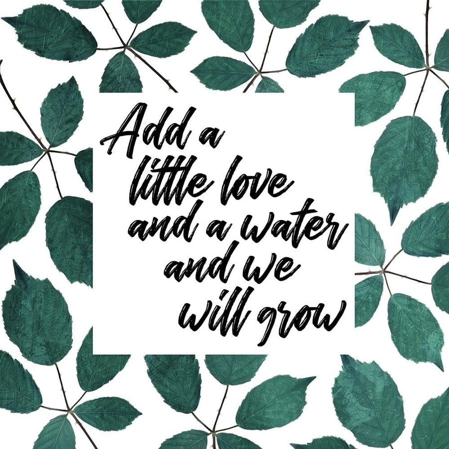 Add Love And Water Poster Print by Mlli Villa-VARPDXMVSQ423B Image 1