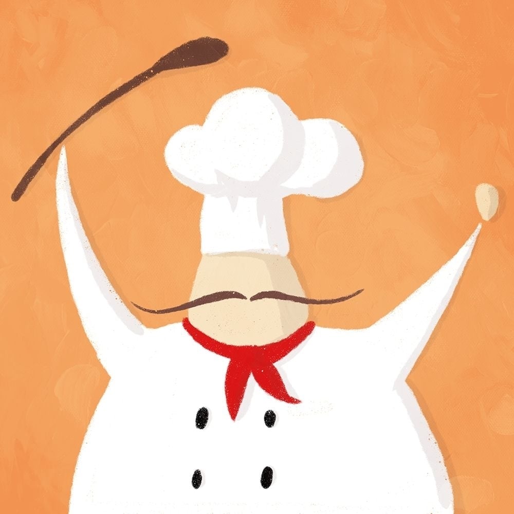 Spoon Chef Poster Print by Mlli Villa-VARPDXMVSQ544A Image 1