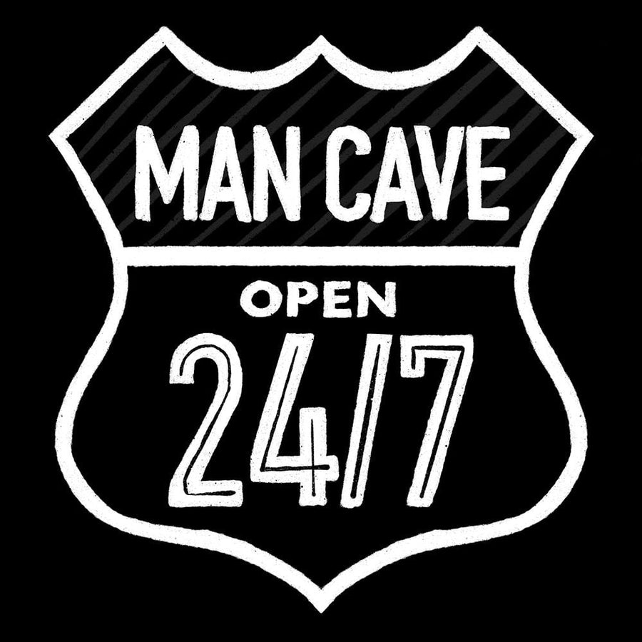 Open Man Cave Poster Print by Mlli Villa-VARPDXMVSQ559A Image 1