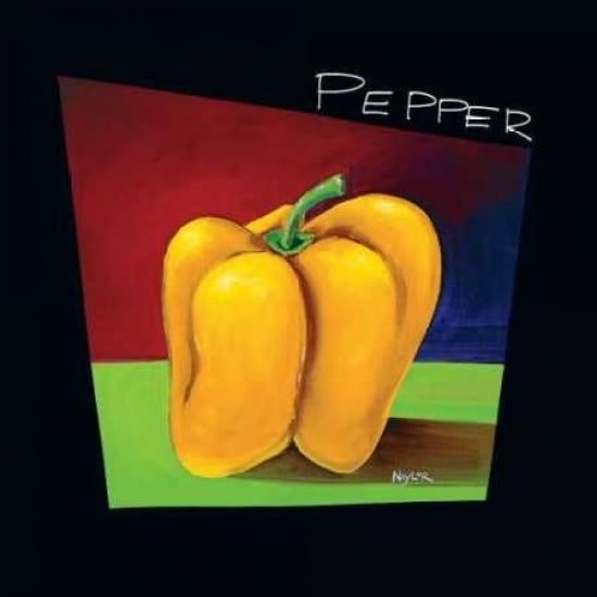 Yellow Pepper Poster Print by Mary Naylor-VARPDXNAY023 Image 1