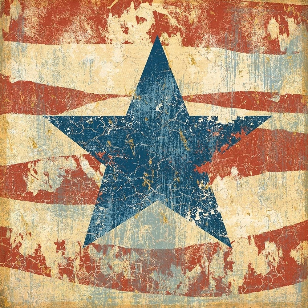 Old Glory I Poster Print - John Zaccheo-VARPDXNBL100587 Image 1