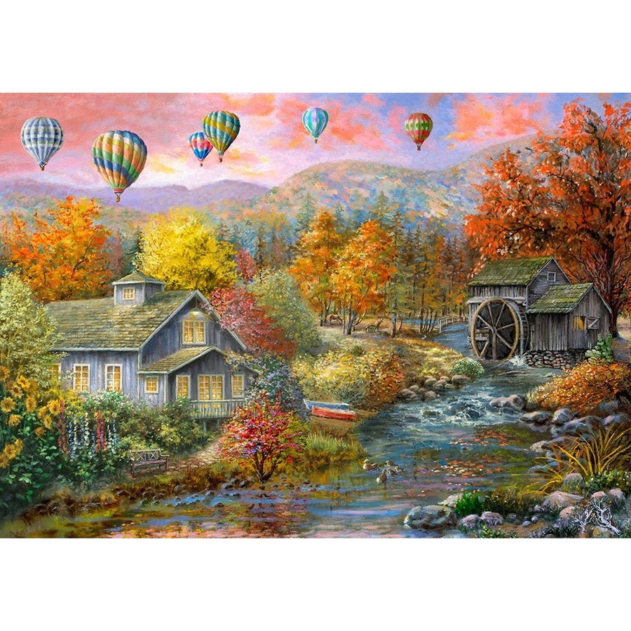 Autumn Creek Mill Poster Print - Nicky Boehme-VARPDXNICBOE260624 Image 1