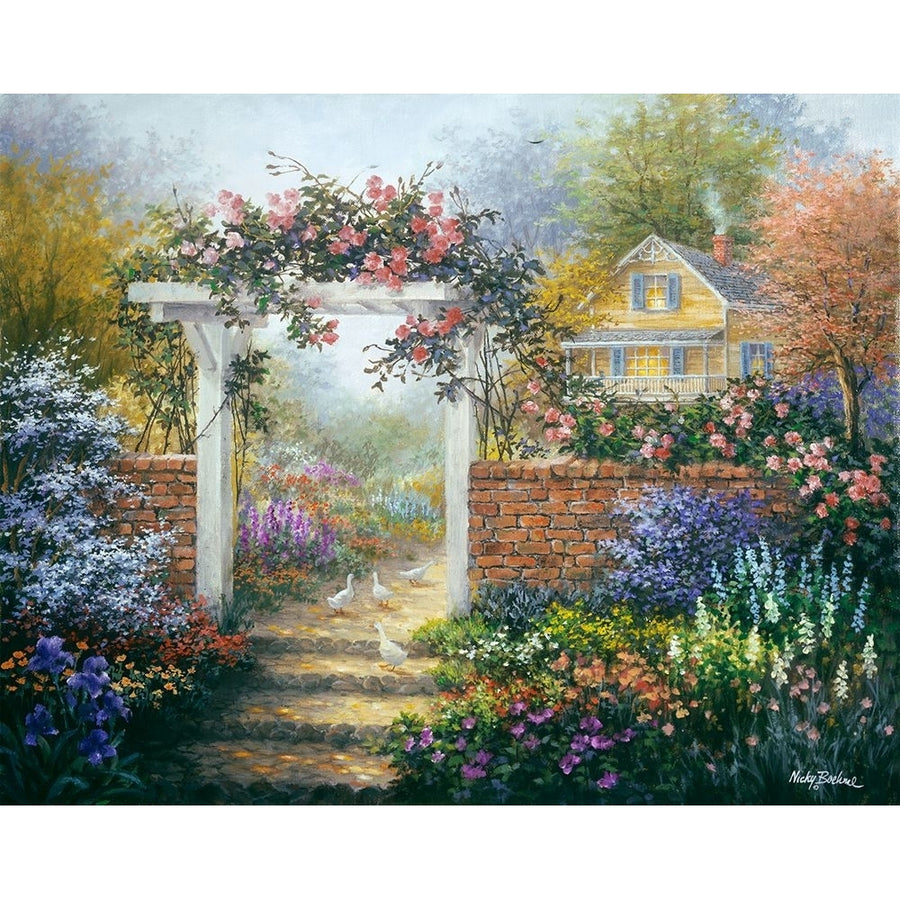 Rose Arbor Poster Print - Nicky Boehme-VARPDXNICBOE37356 Image 1