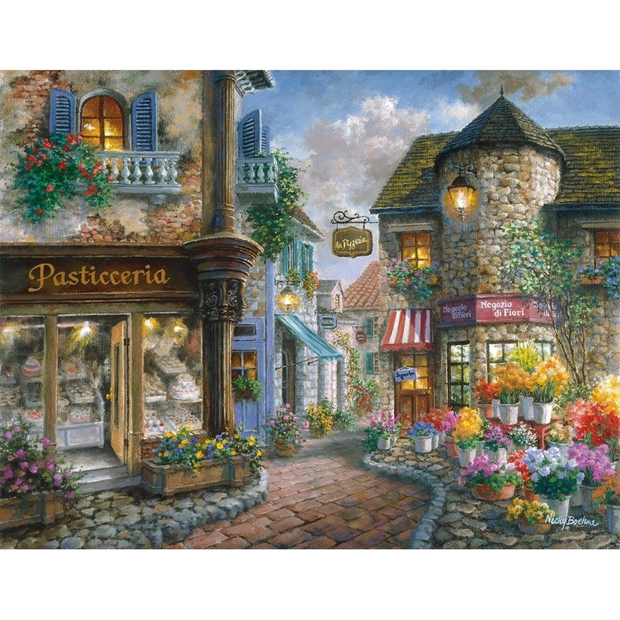 Bello Piazza Poster Print - Nicky Boehme-VARPDXNICBOE53258 Image 1