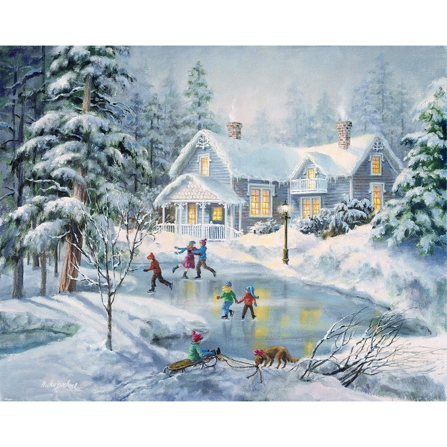 A Fine Winters Eve Poster Print - Nicky Boehme-VARPDXNICBOE37391 Image 1