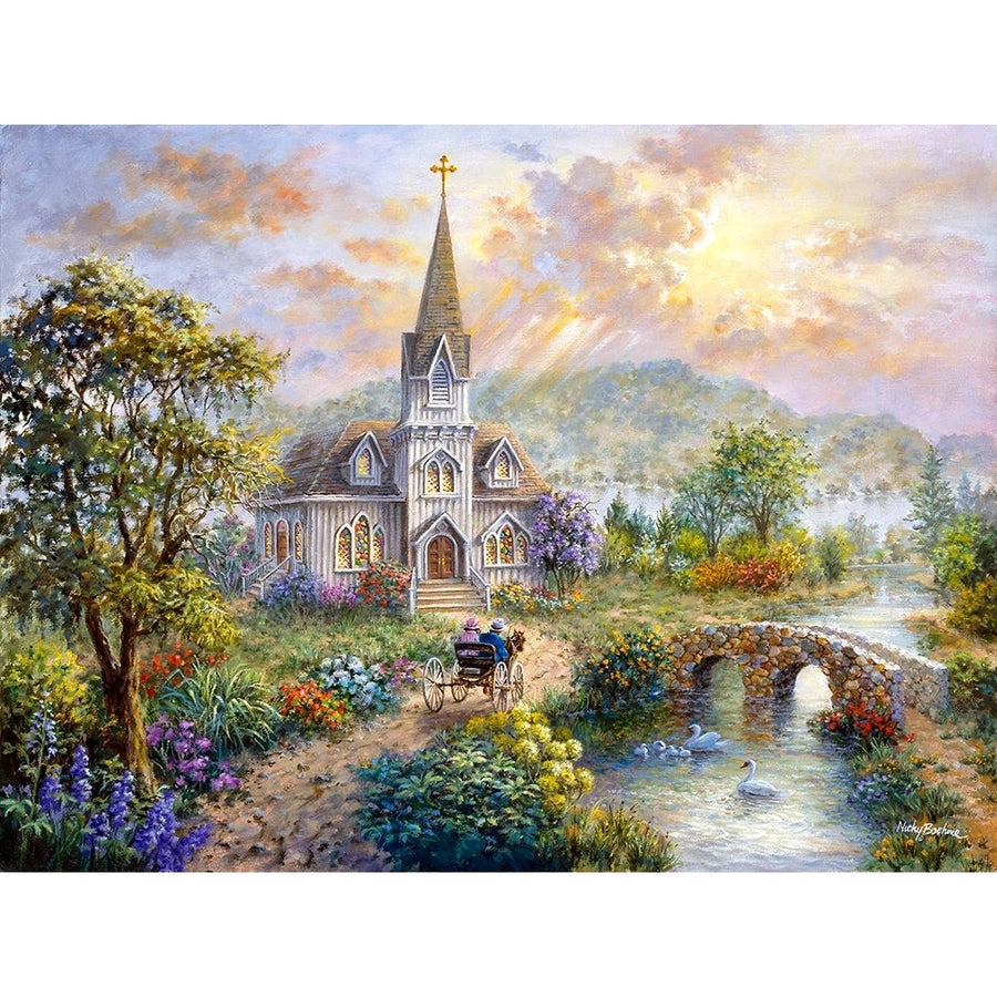 Pray For World Peace Poster Print - Nicky Boehme-VARPDXNICBOE69113 Image 1