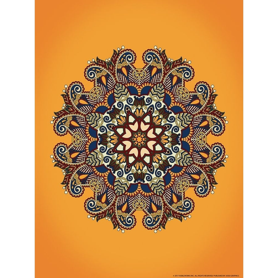 Mandala 1 Poster Print by Inc. Nobleworks-VARPDXNOB43 Image 1