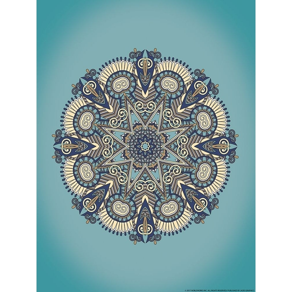 Mandala 3 Poster Print by Inc. Nobleworks-VARPDXNOB45 Image 1