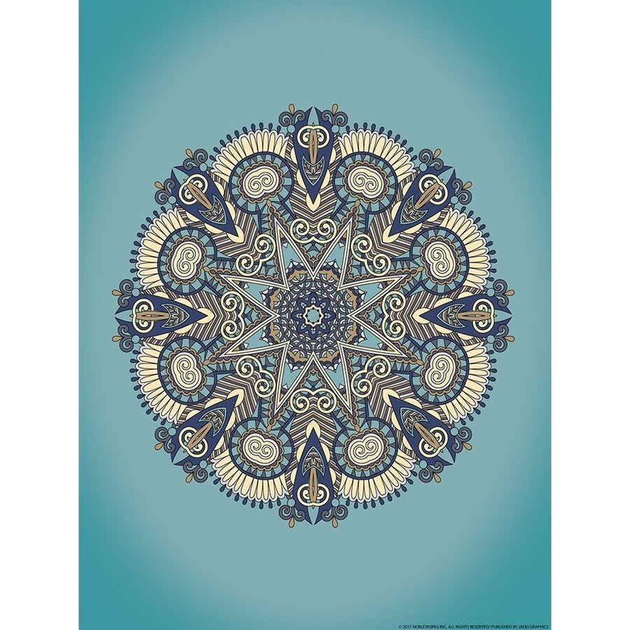 Mandala 3 Poster Print by Inc. Nobleworks-VARPDXNOB45 Image 1