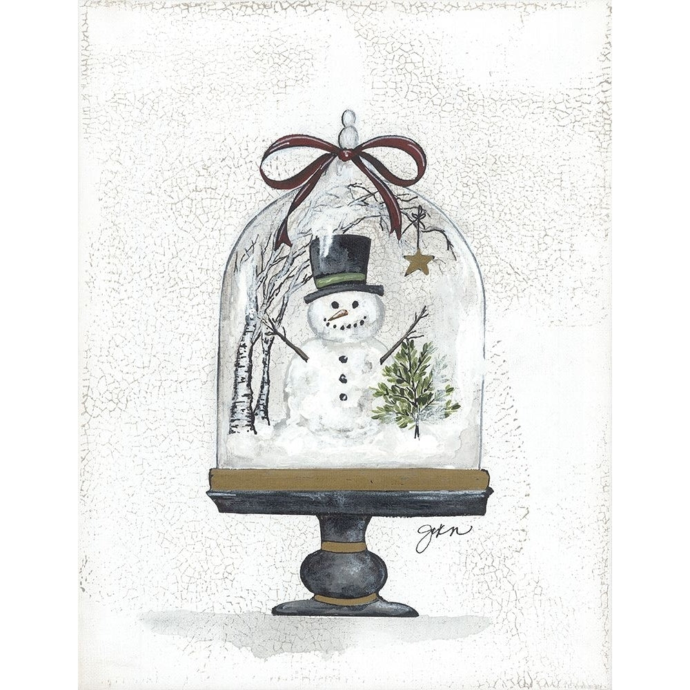 Snowman Cloche Poster Print - Julie Norkus-VARPDXNOR223 Image 1