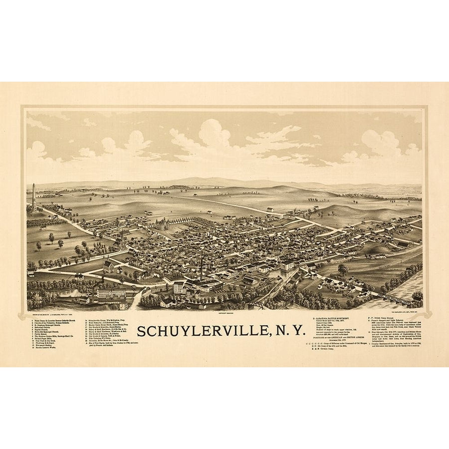 Schuylerville York - Burleigh 1889 by Burleigh-VARPDXNYSC0010 Image 1