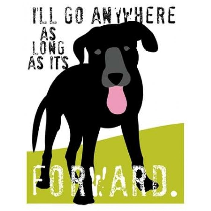 Ill Go Anywhere Poster Print by Ginger Oliphant-VARPDXO127D Image 1