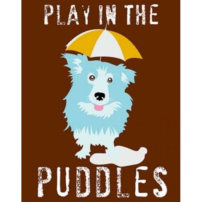 Play in the Puddles Poster Print by Ginger Oliphant-VARPDXO158D Image 1