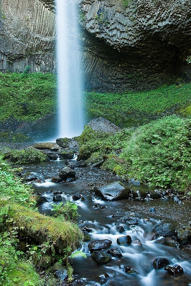 Oregon Waterfall Poster Print by Tim Oldford-VARPDXO286D Image 1