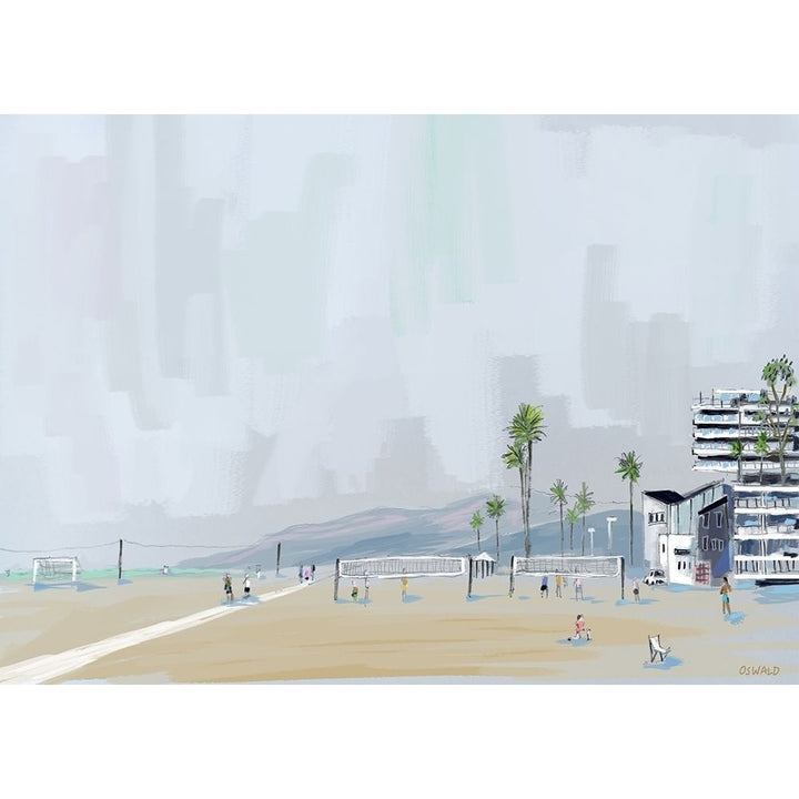 Annenberg Beach House Poster Print by Pete Oswald-VARPDXO309D Image 1