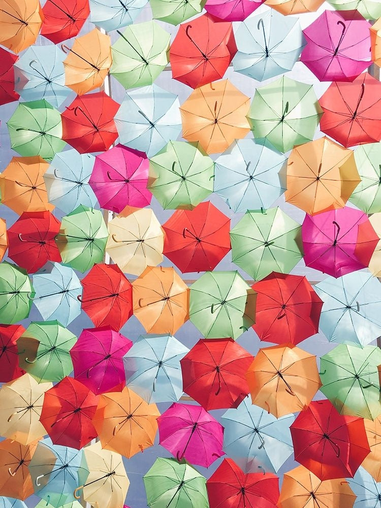 Portugal Umbrella 2 Poster Print by Carina Okula-VARPDXO365D Image 1