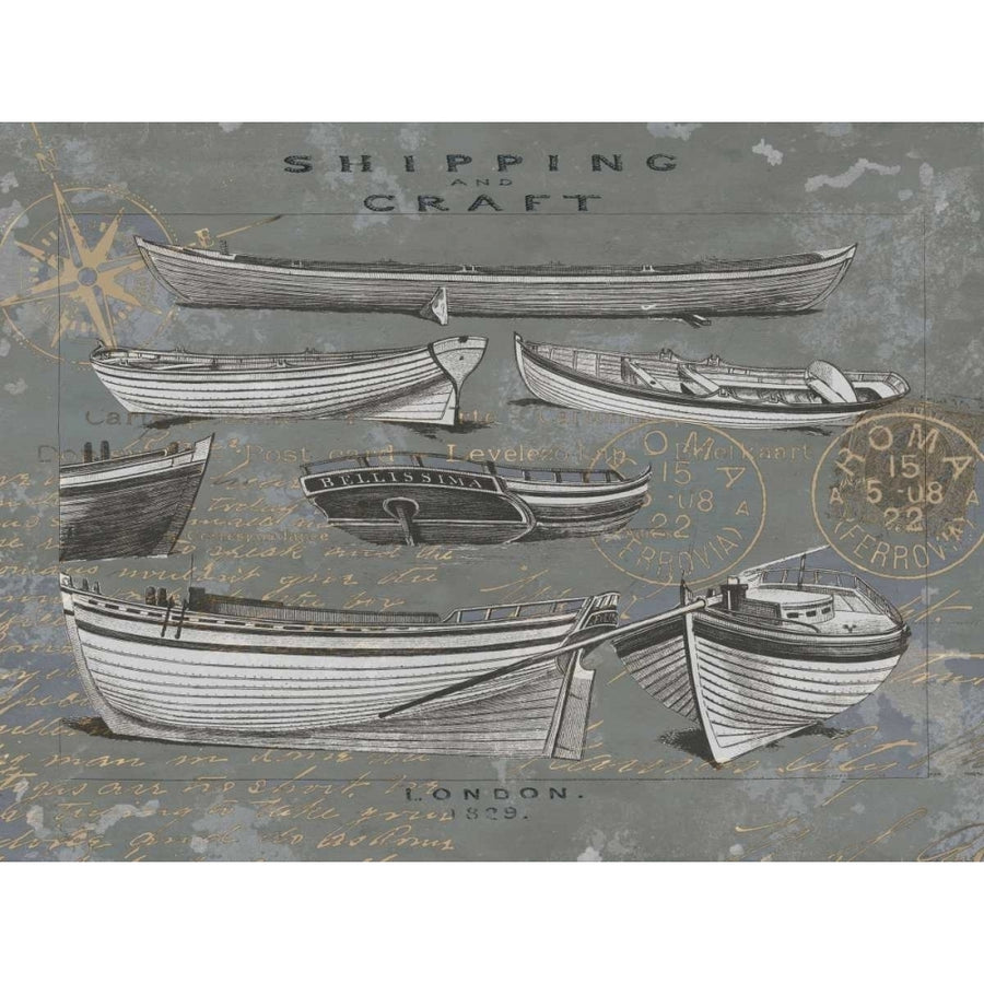 Shipping and Craft I Poster Print by Oliver Jeffries-VARPDXOJ7198 Image 1