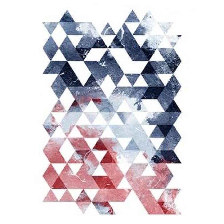 Americana Triangles Poster Print by OnRei-VARPDXONRC081A Image 2