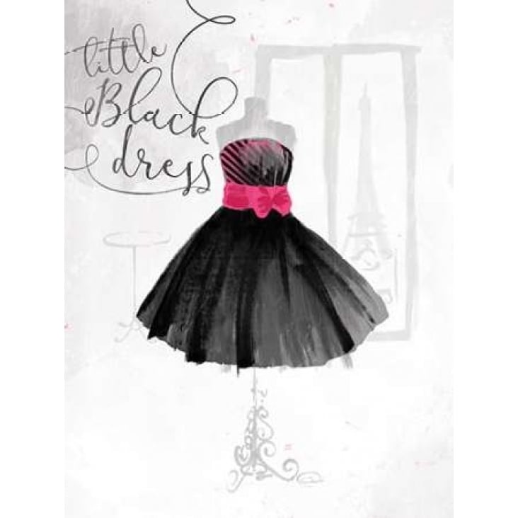 Little Black Dress Poster Print by OnRei OnRei-VARPDXONRC133A Image 1