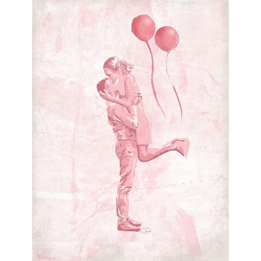 Hug In The Blush Poster Print by OnRei OnRei-VARPDXONRC202B Image 1