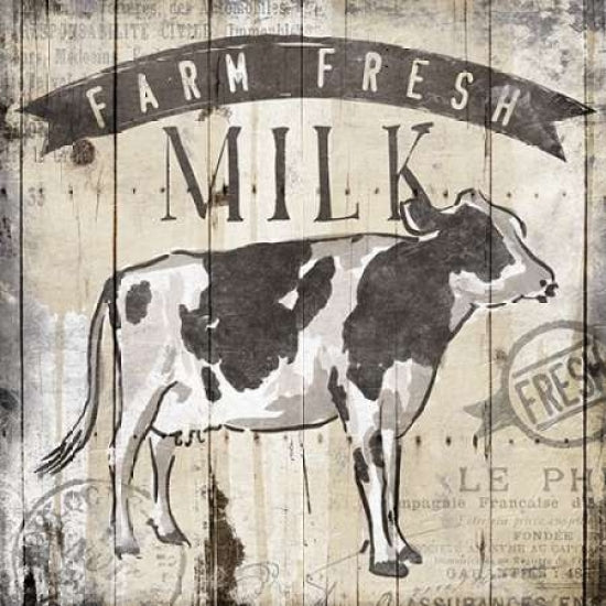 Farm Fresh Milk Poster Print by OnRei-VARPDXONSQ082A Image 1