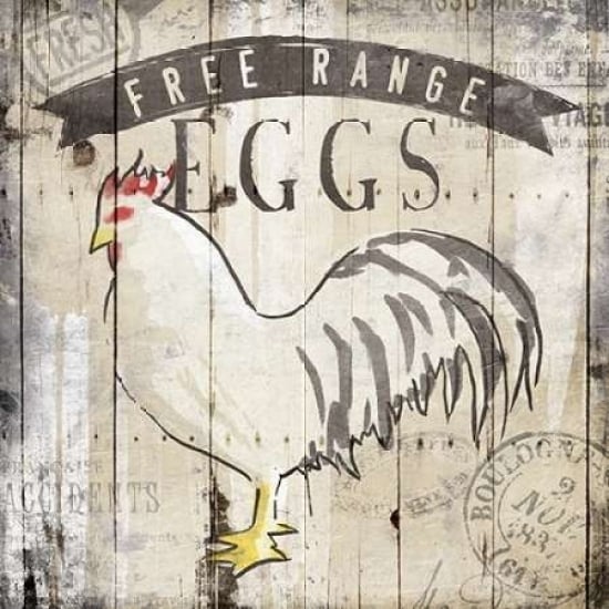 Free Range Eggs Poster Print by OnRei-VARPDXONSQ082B Image 2