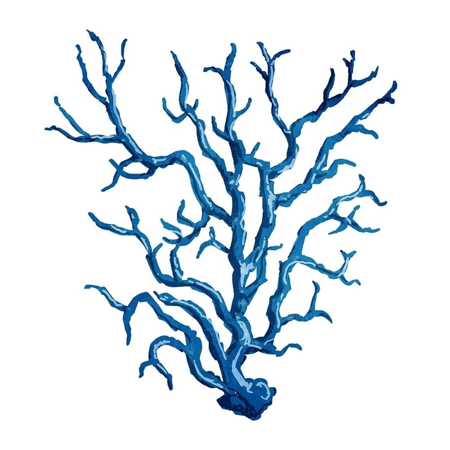 Blue Coral Poster Print by OnRei OnRei-VARPDXONSQ198C Image 1