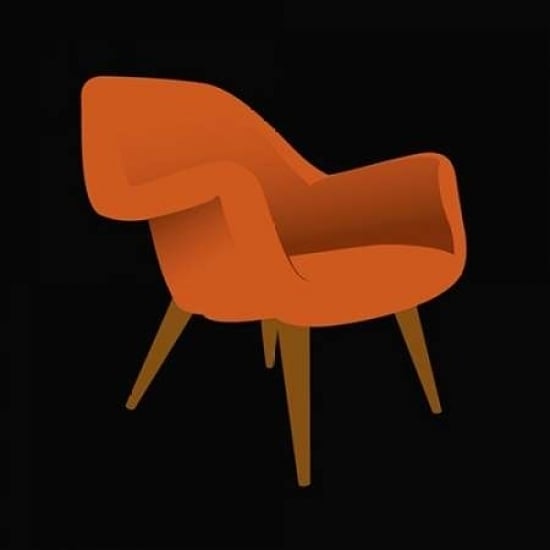 Mid Century Chair II Poster Print by PI Studio-VARPDXPA343A Image 2