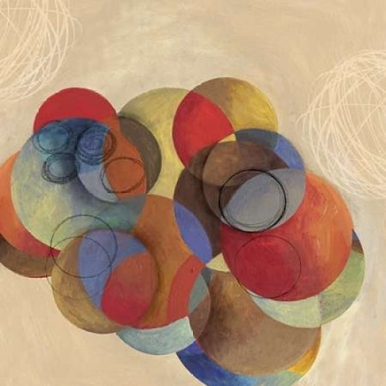 Cubist Circles Poster Print by PI Studio-VARPDXPA403A Image 1