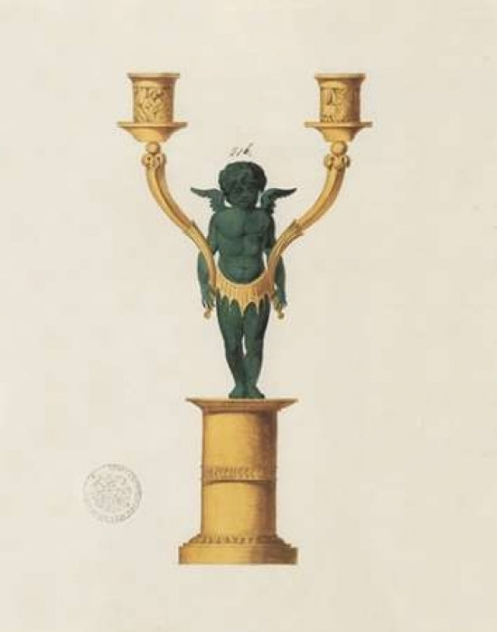 Cherub Candelabra Poster Print by PI Studio-VARPDXPA529A Image 1