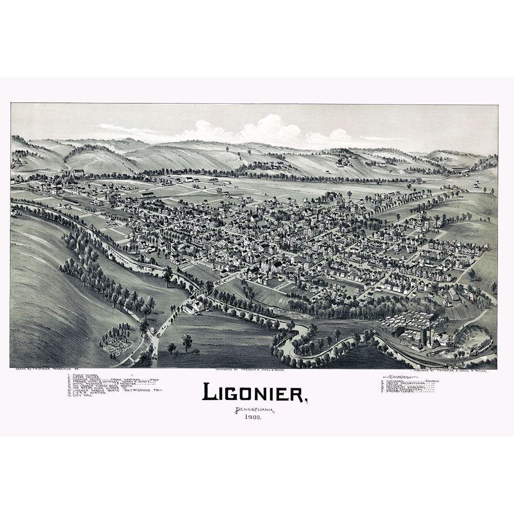 Ligonier Pennysylvania - Fowler 1900 by Fowler-VARPDXPALI0002 Image 1