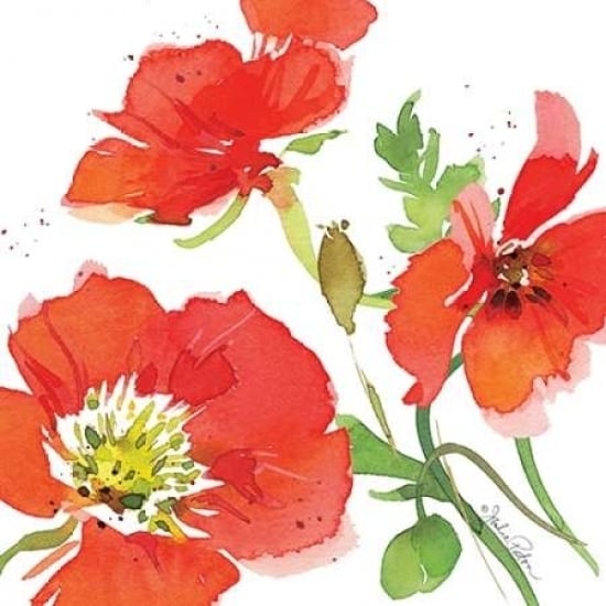 Red Poppies I Poster Print by Julie Paton-VARPDXPAT106 Image 2