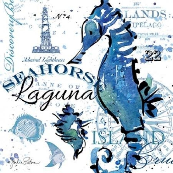 Seahorse Laguna Poster Print by Julie Paton-VARPDXPAT124 Image 1