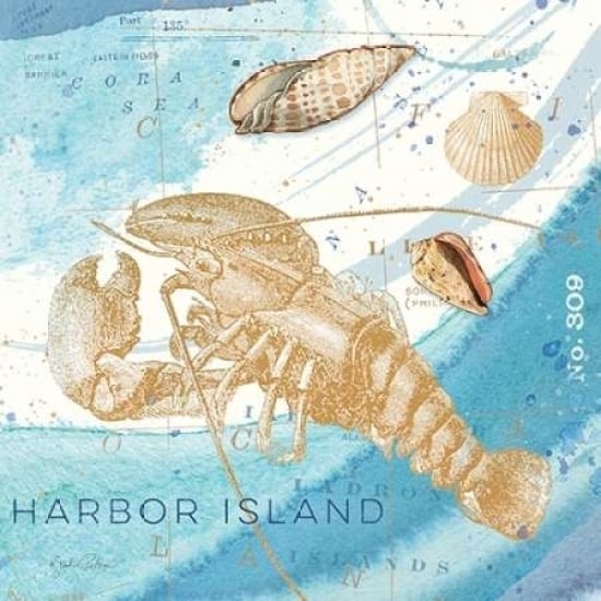 Harbor Island Lobster Poster Print by Julie Paton-VARPDXPAT153 Image 2