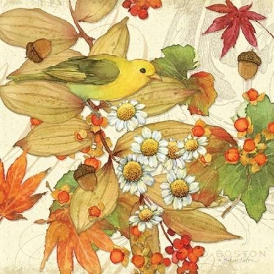 Flora and Tanager I Poster Print by Julie Paton-VARPDXPAT166 Image 2