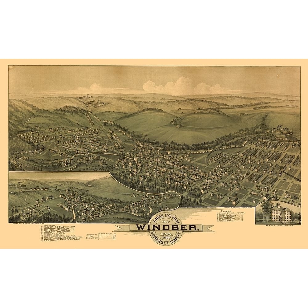 Windber Pennsylvania - Fowler 1900 by Fowler-VARPDXPAWI0002 Image 1