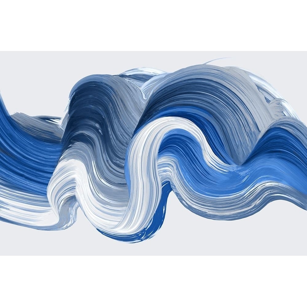 Blue Jewel Brush Strokes Poster Print - Studio PI-VARPDXPB315A Image 1