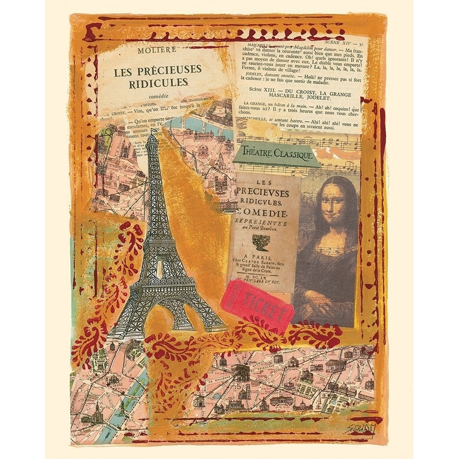 Les precieuses ridicules Poster Print by M. Sigrid-VARPDXPC0254 Image 1