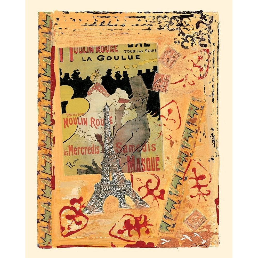 Paris nocturne Poster Print by M. Sigrid-VARPDXPC0257 Image 1