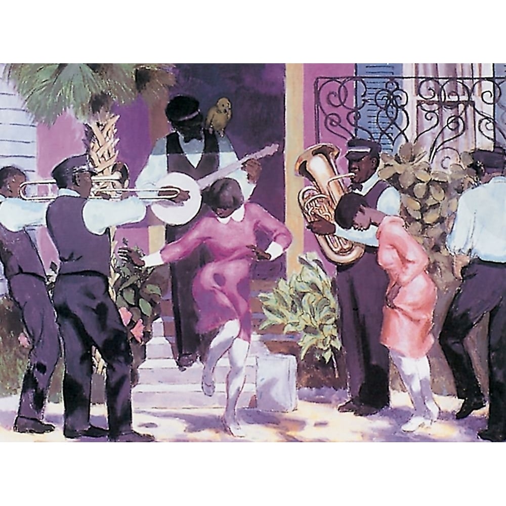 Dancin in the Street Poster Print by Unknown Unknown-VARPDXPD100355 Image 1