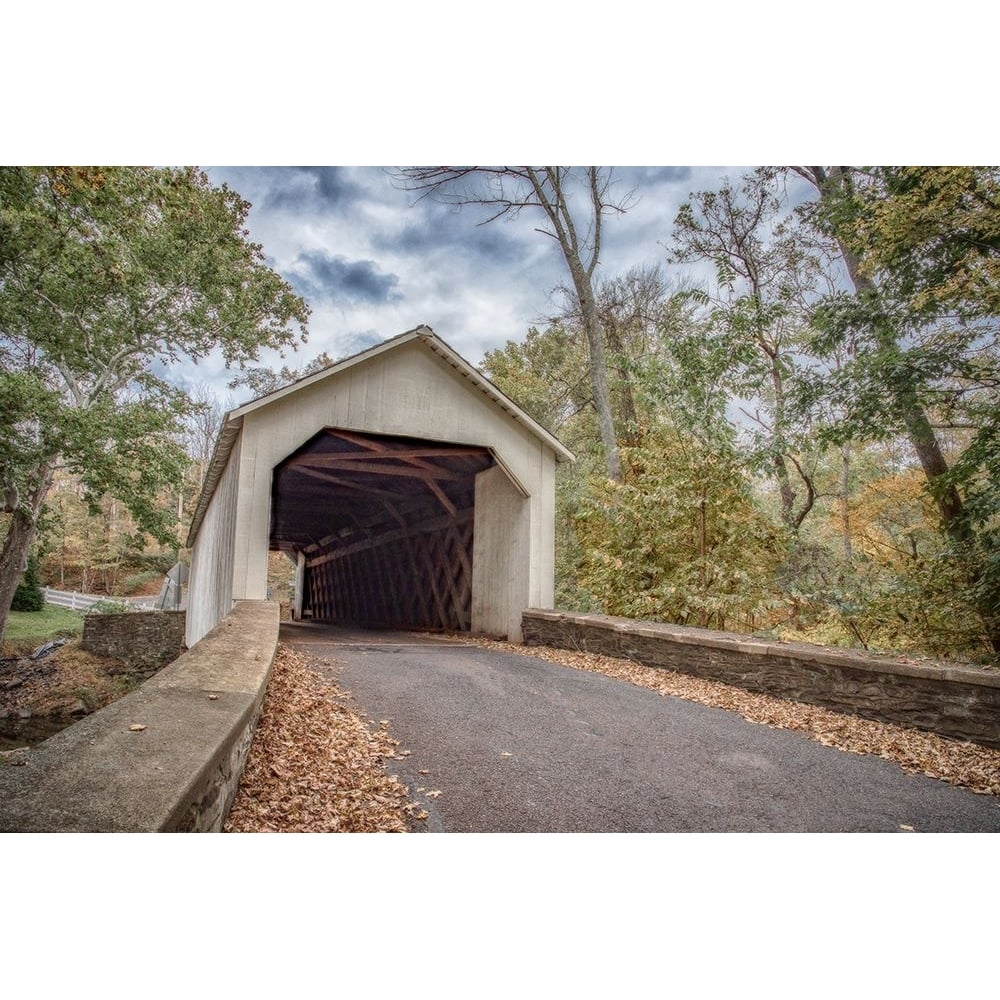 Covered Bridge Poster Print - Pat DeLuca-VARPDXPDLRC042A Image 1