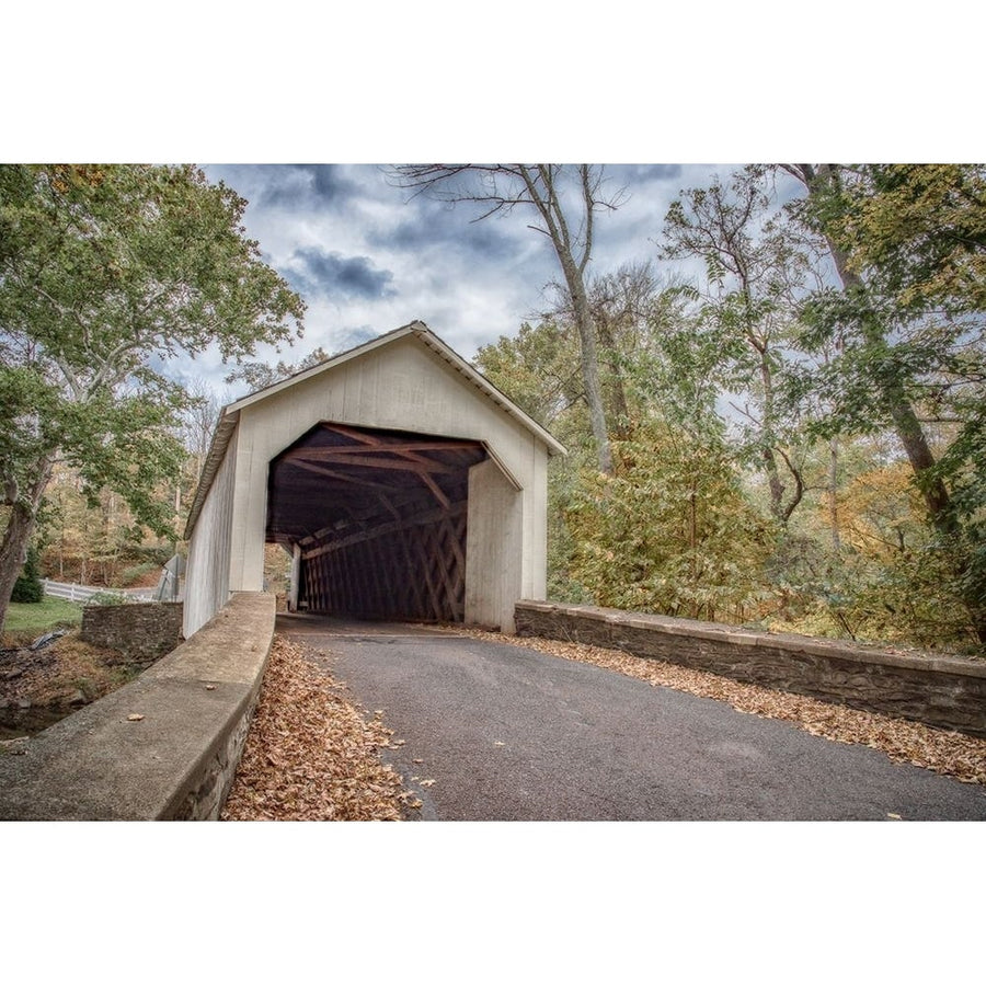 Covered Bridge Poster Print - Pat DeLuca-VARPDXPDLRC042A Image 1