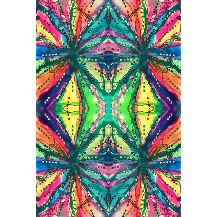 Kaleidoscope Abstract Pattern 223 Poster Print by Debbie Pearson-VARPDXPDRC019A Image 1