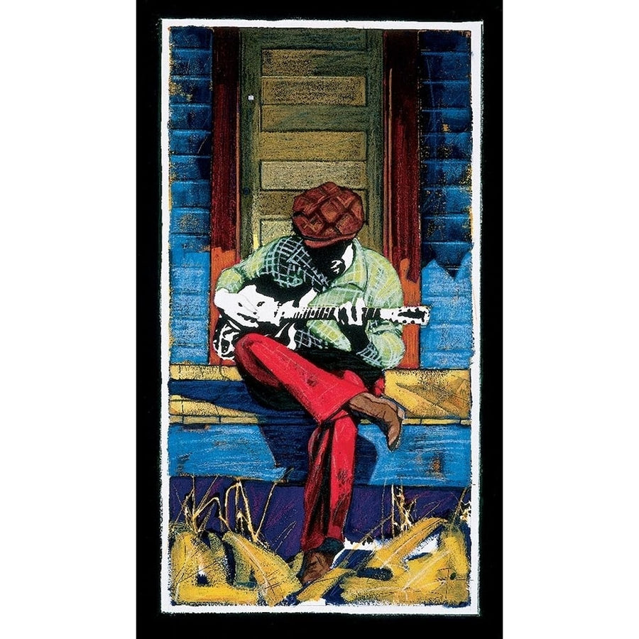 Guitar Man Poster Print by Unknown Unknown-VARPDXPE100790 Image 1