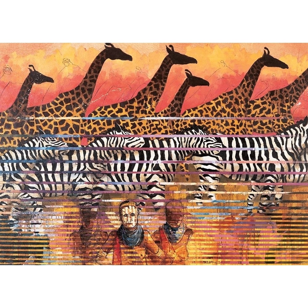 Giraffes Extreme Poster Print by Unknown Unknown-VARPDXPE101473 Image 1