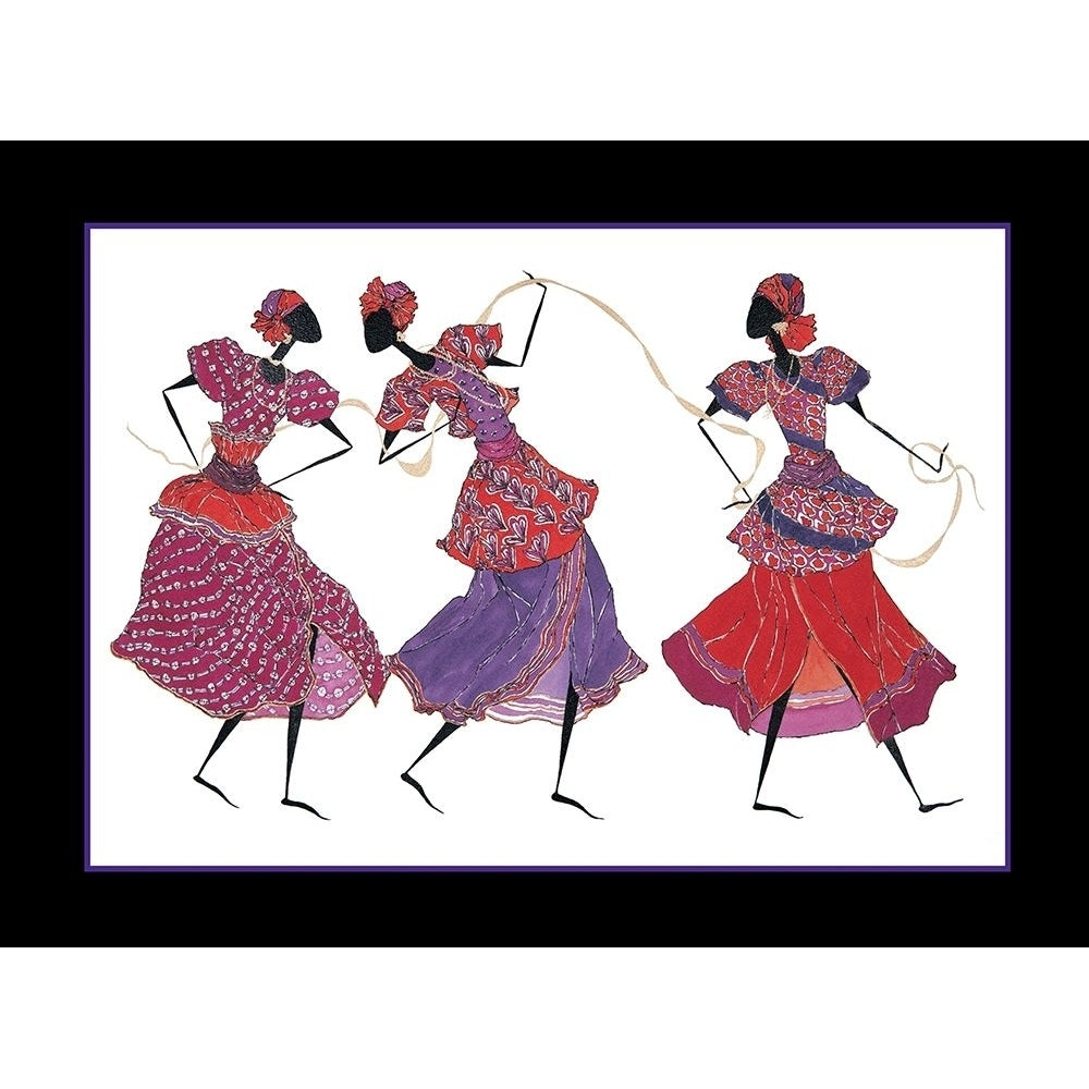 Dancin Trio Poster Print by Unknown Unknown-VARPDXPE101720 Image 1