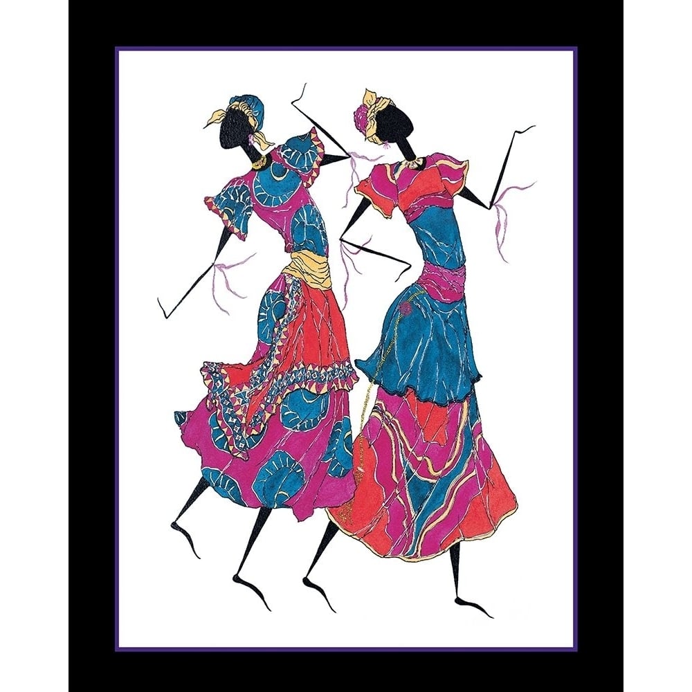 Dancin Duo Poster Print by Unknown Unknown-VARPDXPE101719 Image 1